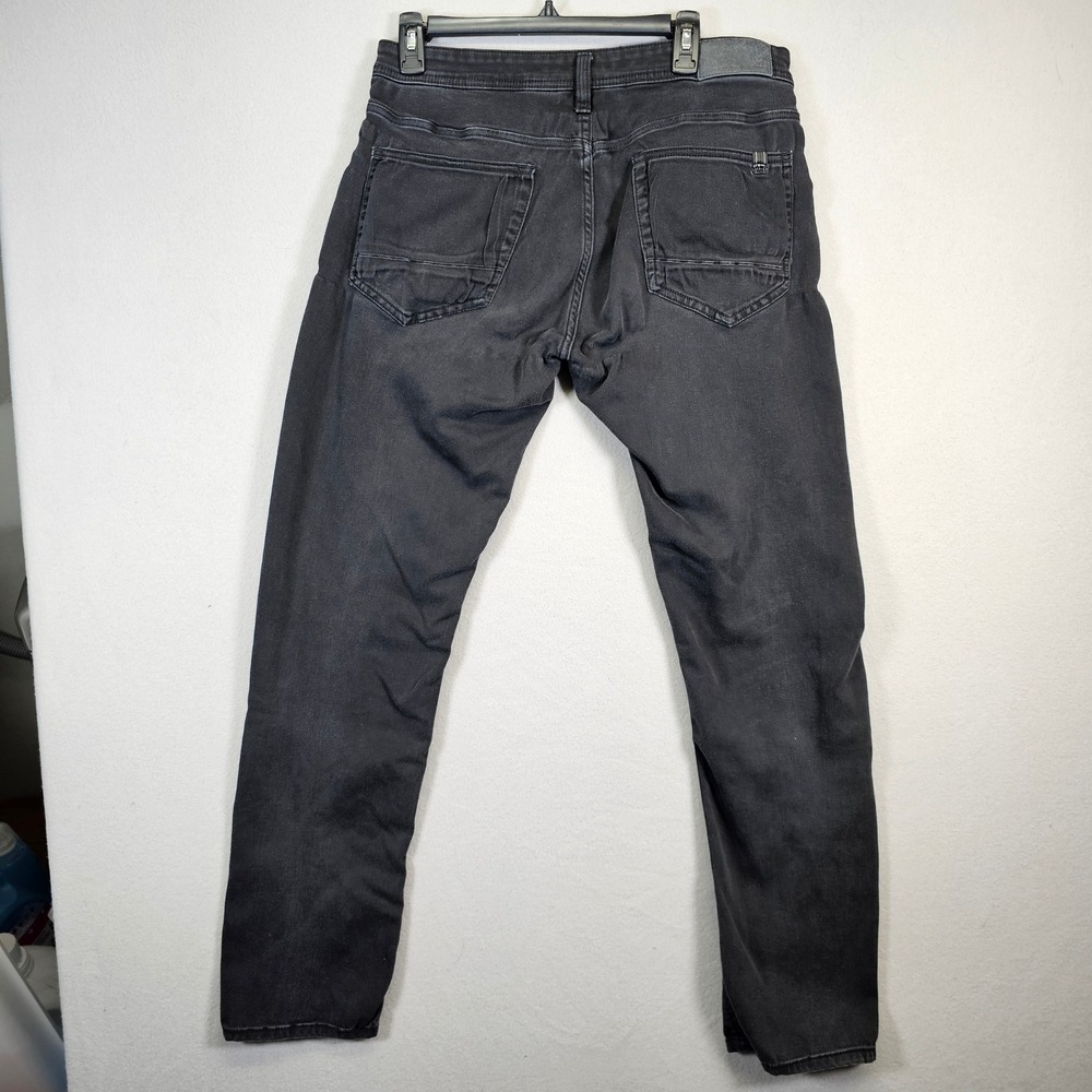 Buffalo David Bitton Men's Black Wash Slim Fit Jeans Denim Size 32x32 - Picture 2 of 9